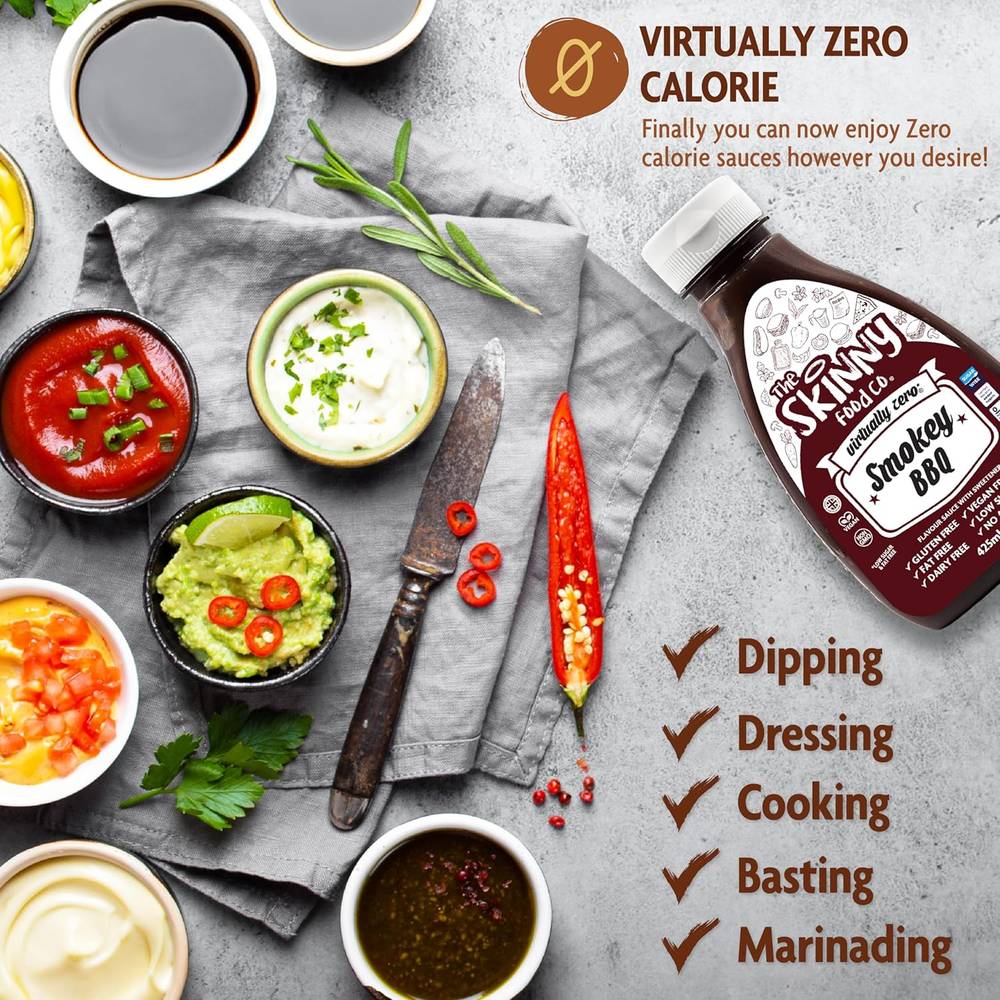 Skinny Food Co - Healthy Sauces Sugar Free (425 g)  Chocolate