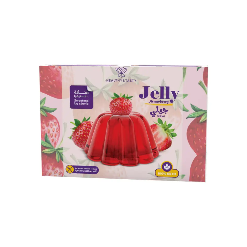 Healthy & Tasty - Jelly Sweetened With Stevia (4 Pcs)  Berries