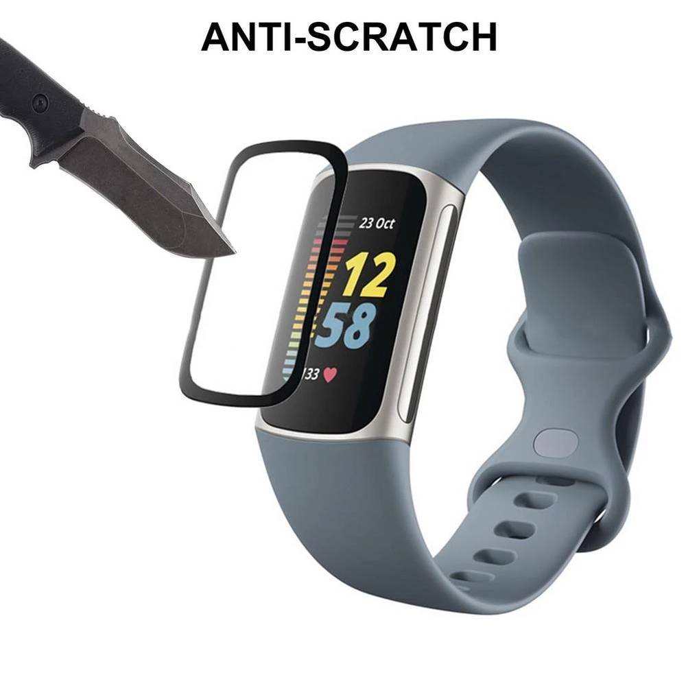 4 Pieces - Screen Protector For Fitbit Charge 5 / Charge 6 Watch