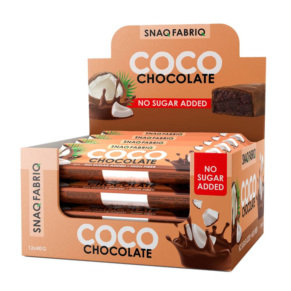  سناك فابريك - جوز الهند بروتين بار  - Snaq Fabriq Coco Protein Bar 