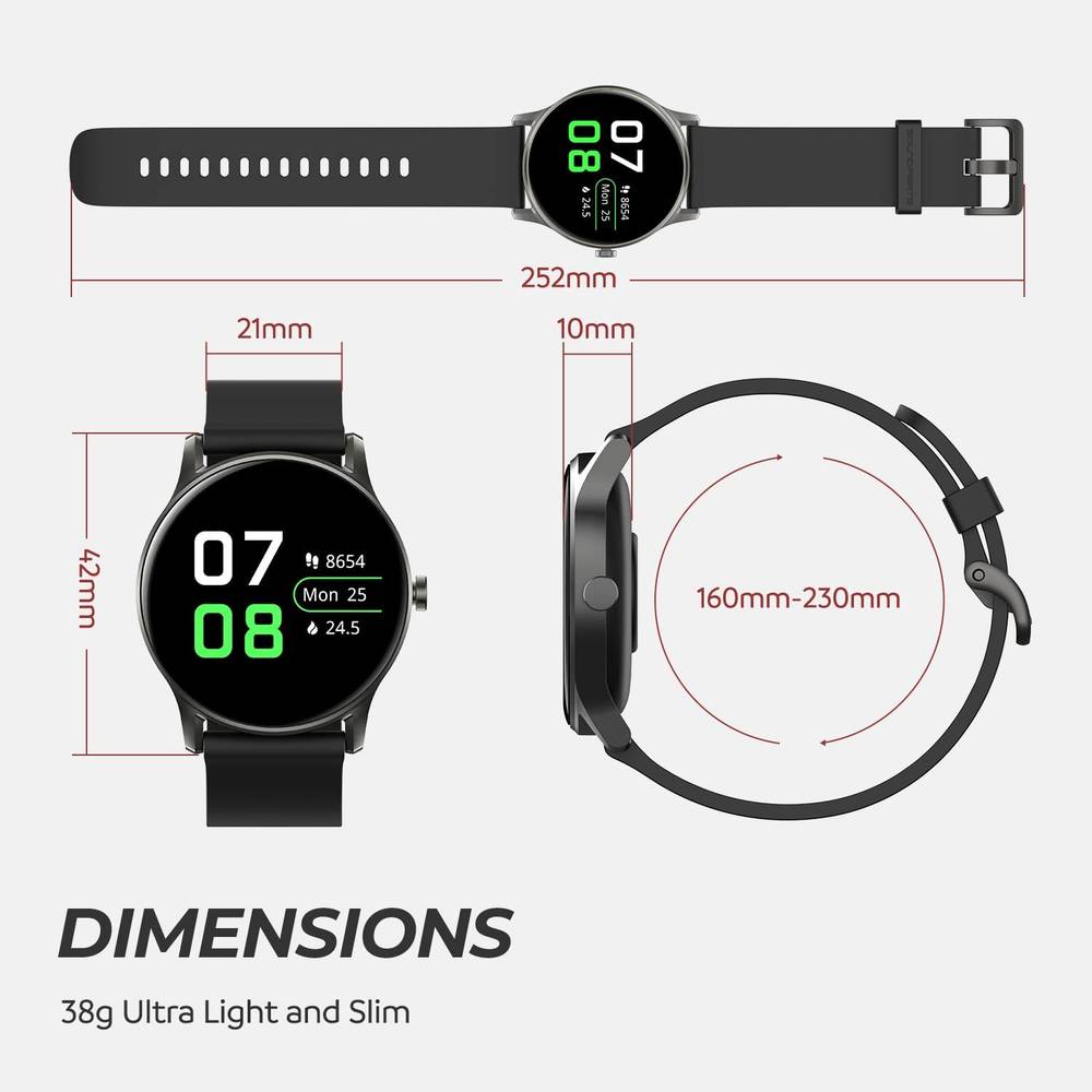 SoundPEATS Smart Watch, Model Watch 2