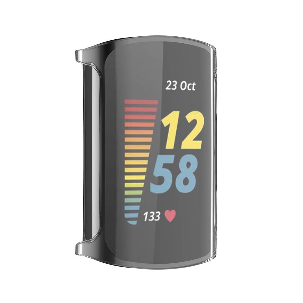 3 Pieces - Full Coverage Screen Protector For Fitbit Charge 5 / Charge 6 Watche