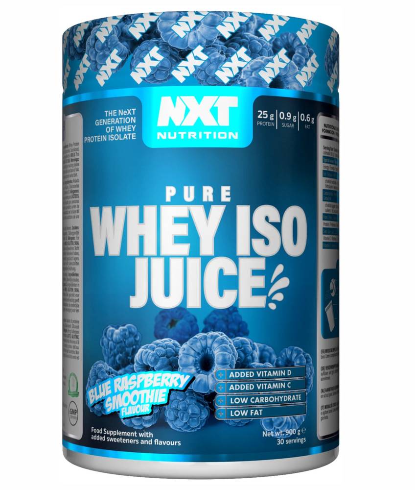  نكست نيوتريشن - بيور واي بروتين ايزو عصير (900 جم) - NXT Nutrition Pure Whey Protein Deluxe 