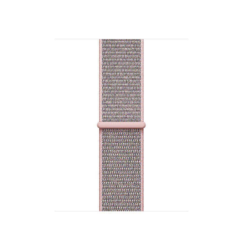 Nylon fabric Replacement Band for Fitbit Versa / Versa Lite / Versa 2  Pink Sand