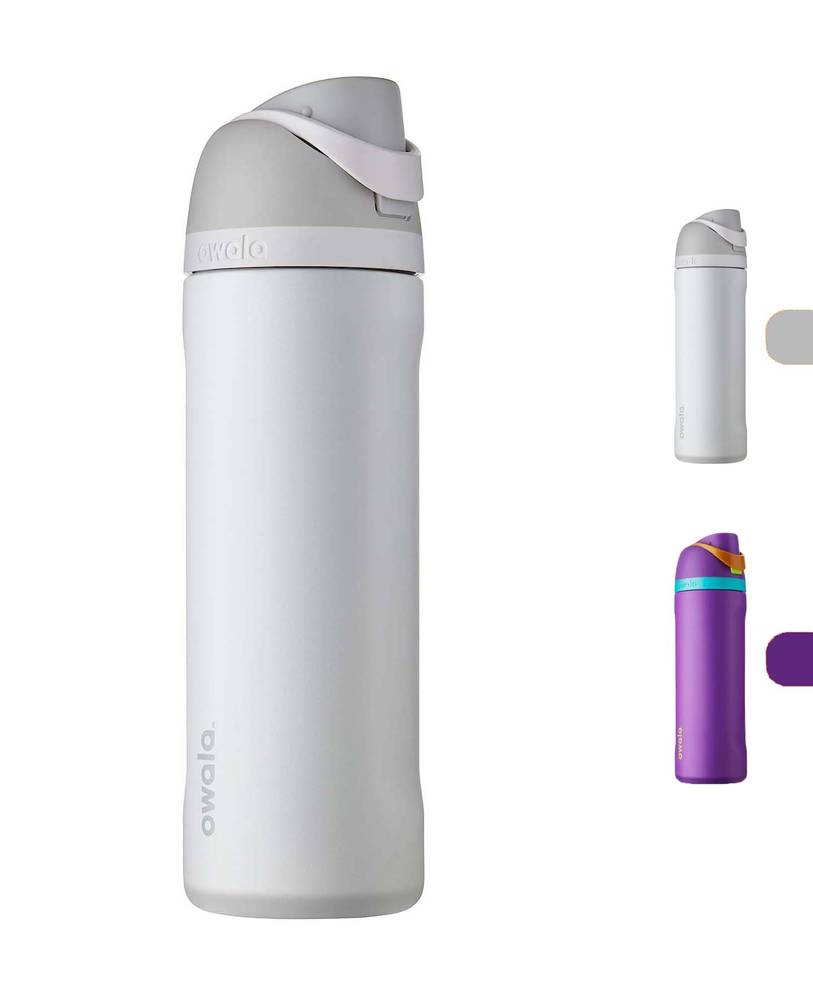 Owala FreeSip Insulated Stainless Steel Water Bottle (709 ml)  Purple