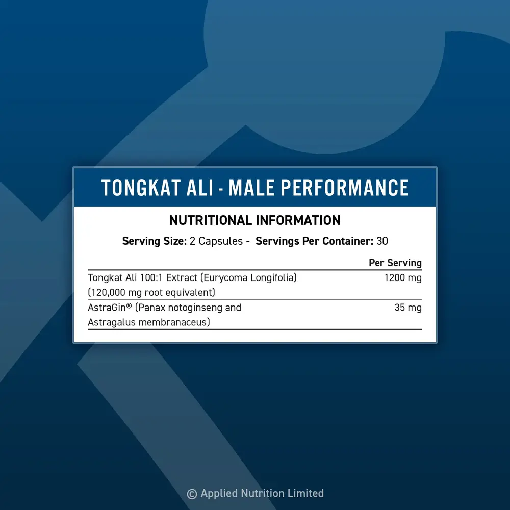 Applied Nutrition - Tongkat Ali (60 Capsules)