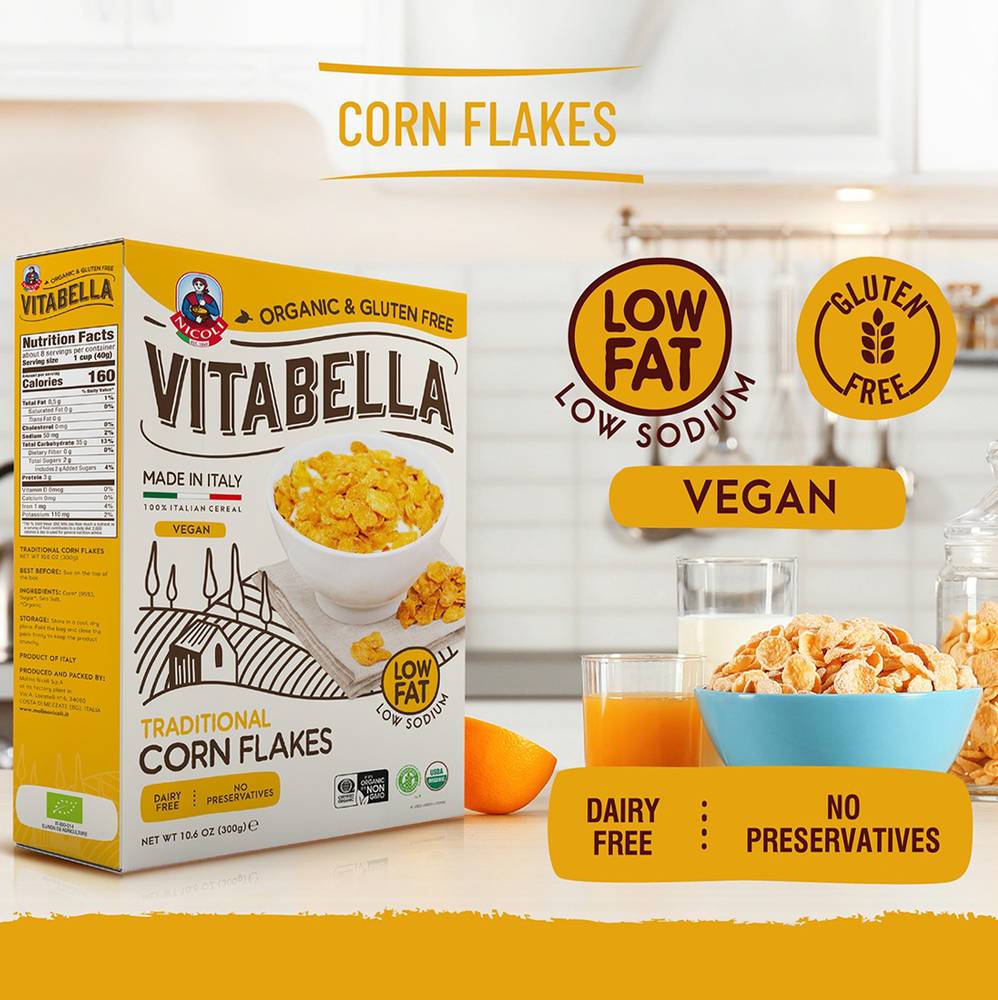 Vitabella - Corn Flakes (300g)   Traditional