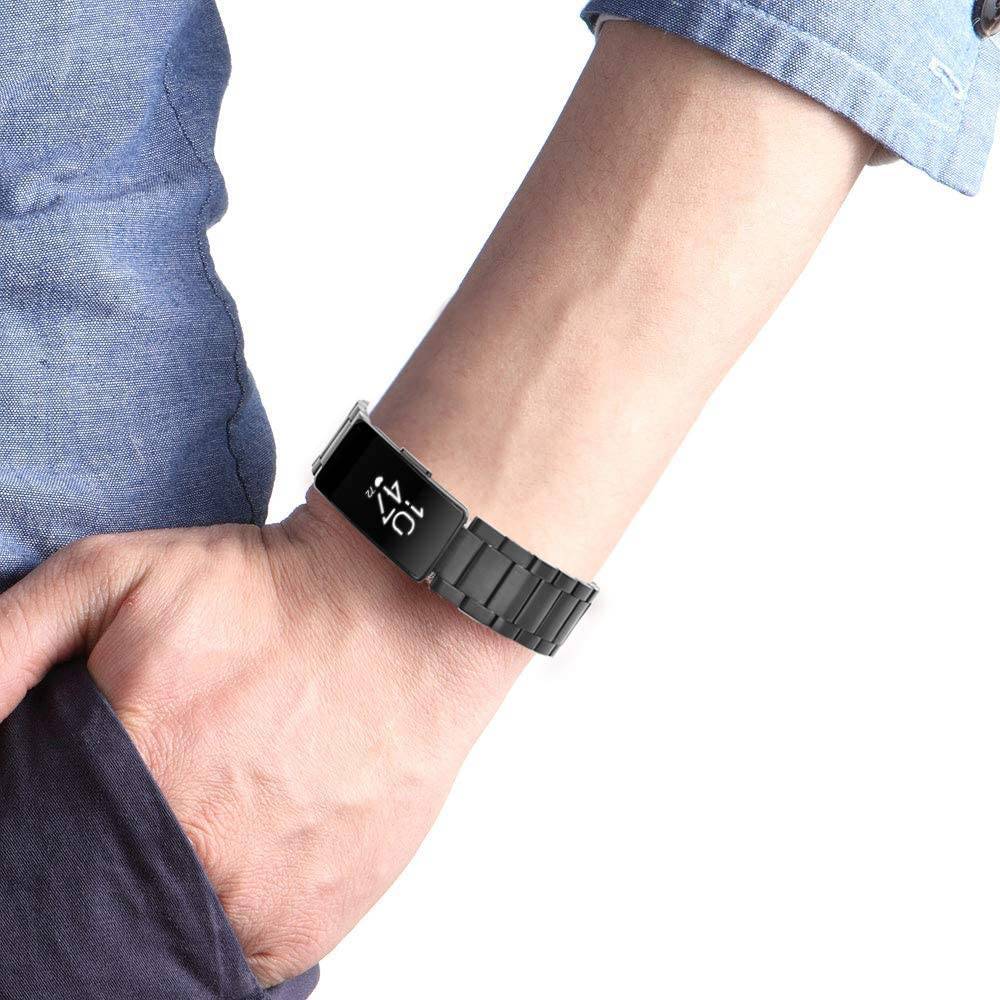 Metal Replacement Bands for Fitbit Inspire / Inspire HR Watch / Inspire 2  Silver
