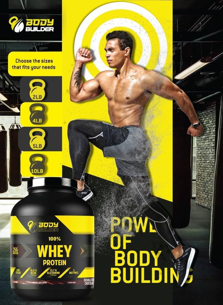 Body Builder - Whey Protein  Milk Chocolate  900 g