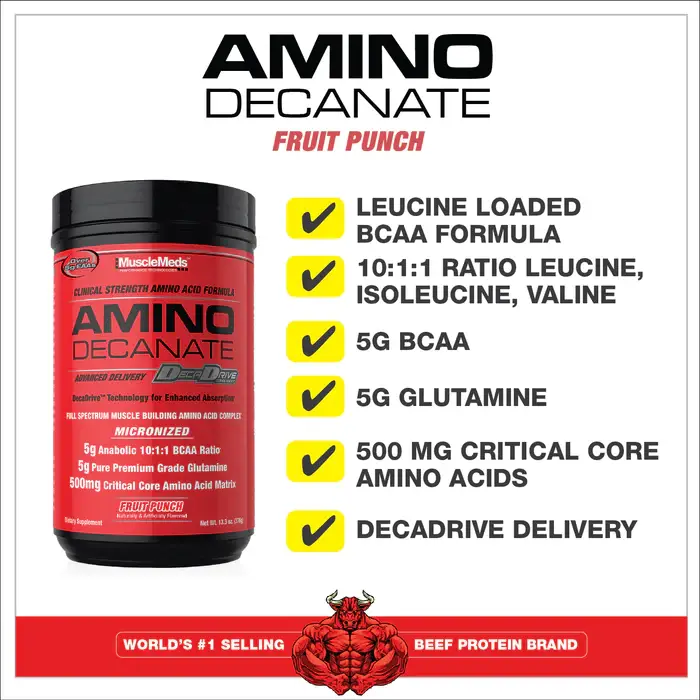 MuscleMeds Amino Decanate (30 servings)