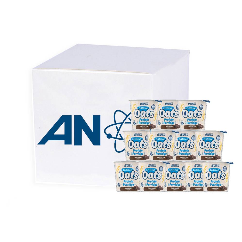  أبلايد نيوتريشن - كريتيكال شوفان بروتين (12 عبوة) - Applied Nutrition Critical Oats Protein Porridge 