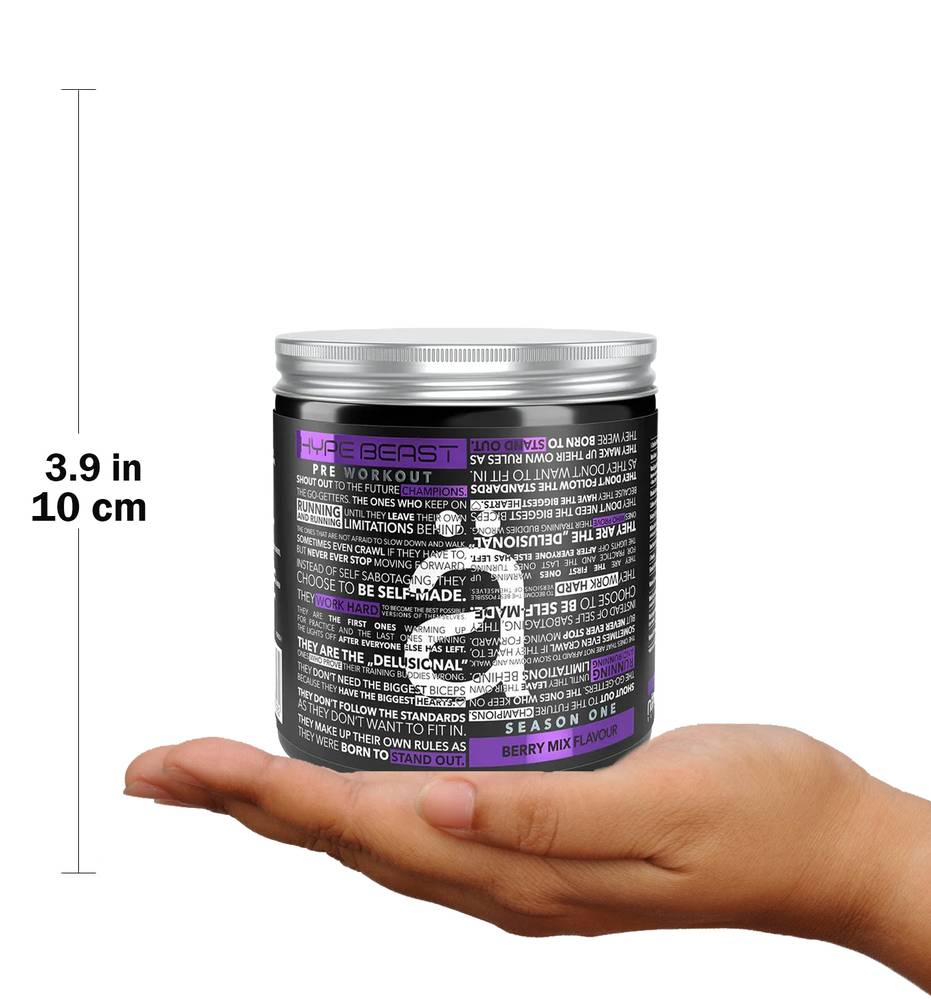 Nano Supps - Hype Beast Pre workout (320 g)  Energy