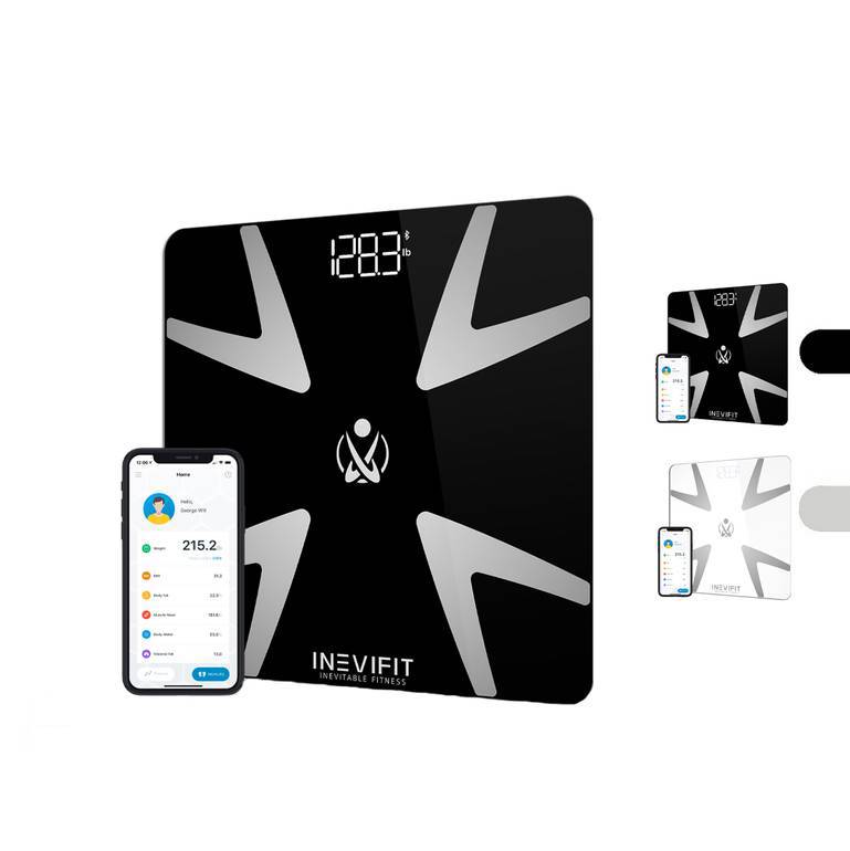 INEVIFIT Body Analyzer/Fat Smart Scale Bluethooth  Black