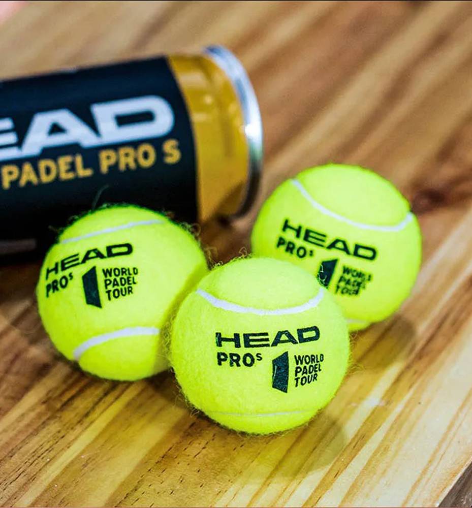 Head Sport - Padel Pro S Balls (Can of 3 balls)