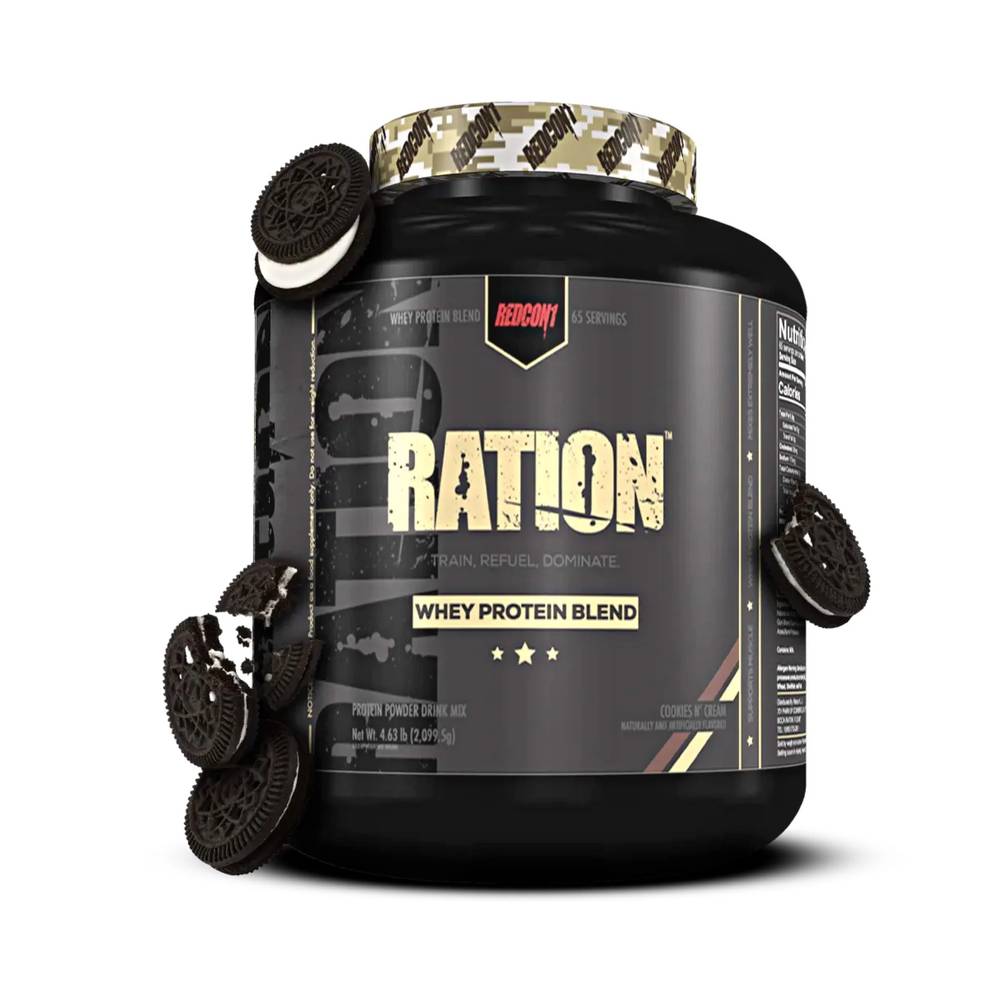 (Redcon1 - Ration Whey Protein Blend (65 Servings  Cookies & Cream
