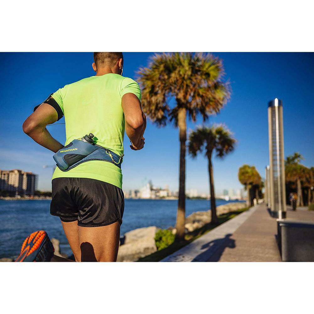 Peak Waist Pak w/ Insulated SpeedDraw Flask - Bluestone