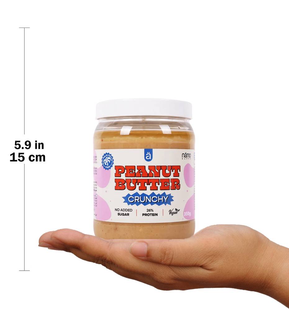 Nano Supps - Vegan Peanut Butter (350 g)  Smooth