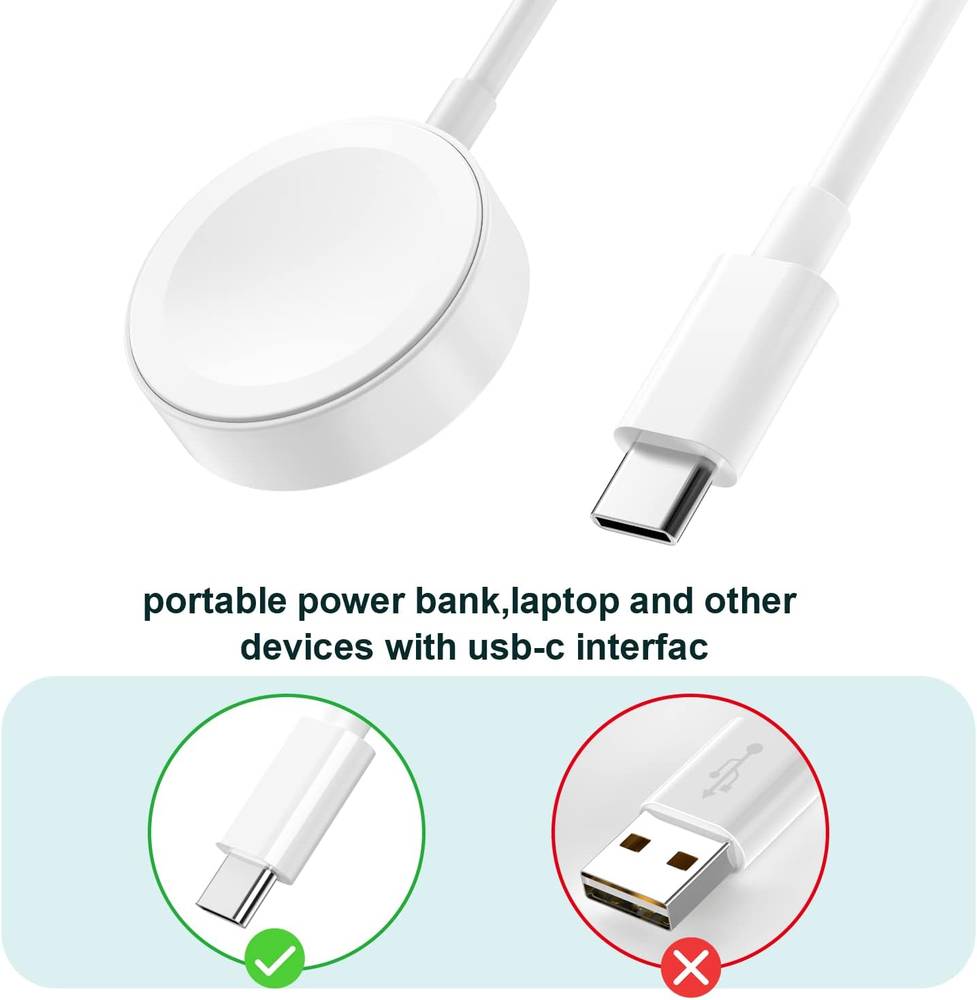 Charging Cable For Apple Watch (Type-C)