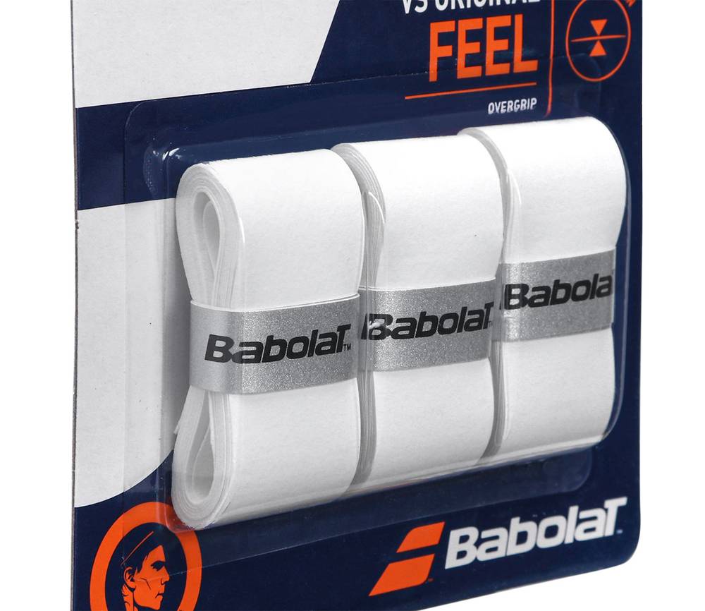 Babolat Tennis/Padel Overgrip VS Original X3  White