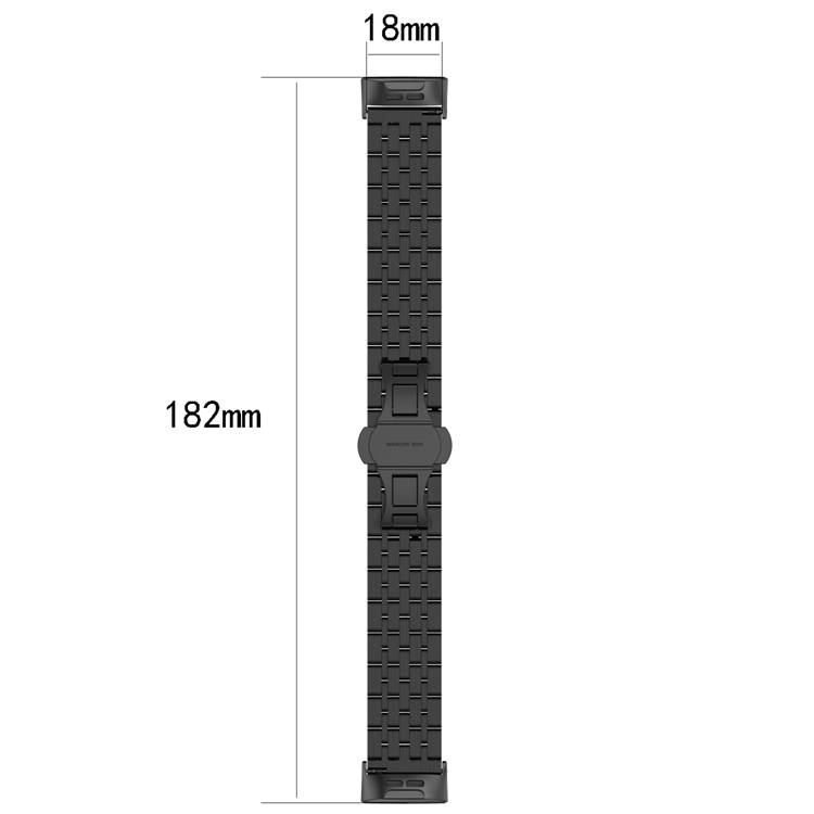 Metal Replacement Bands for Fitbit Charge 3 / Charge 4  Rose Gold
