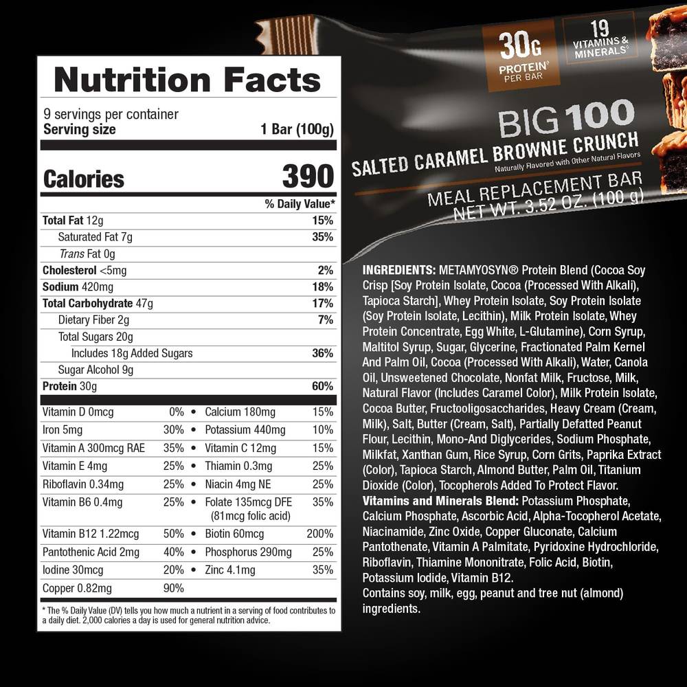  ميت-اراكس - بروتين بار بيج 100 - MET-Rx Protein Bar Big 100 