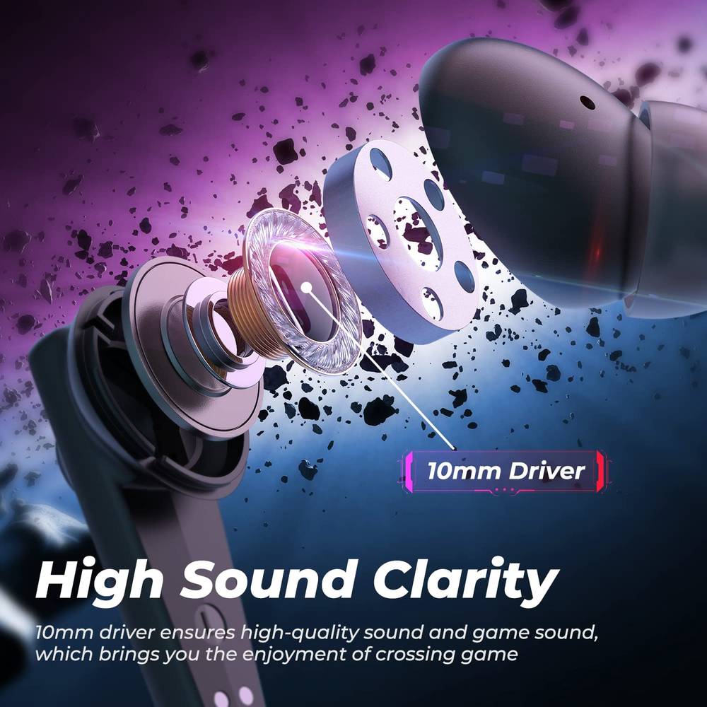 SoundPEATS Gaming Headphones CyberGear Wireless