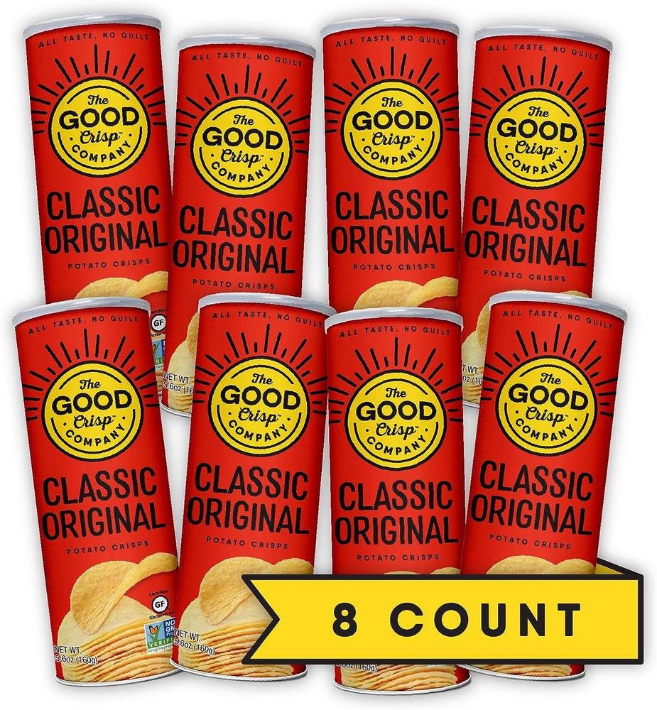The Good Crisp - Original Stacked Crisps (Pack of 8)