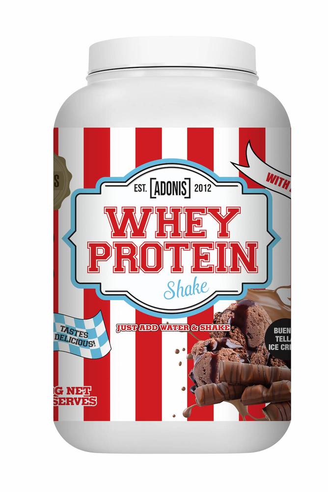  ادونيس - واي بروتين شيك مع ايزو (910 جم) - Adonis Whey Protein Shake 