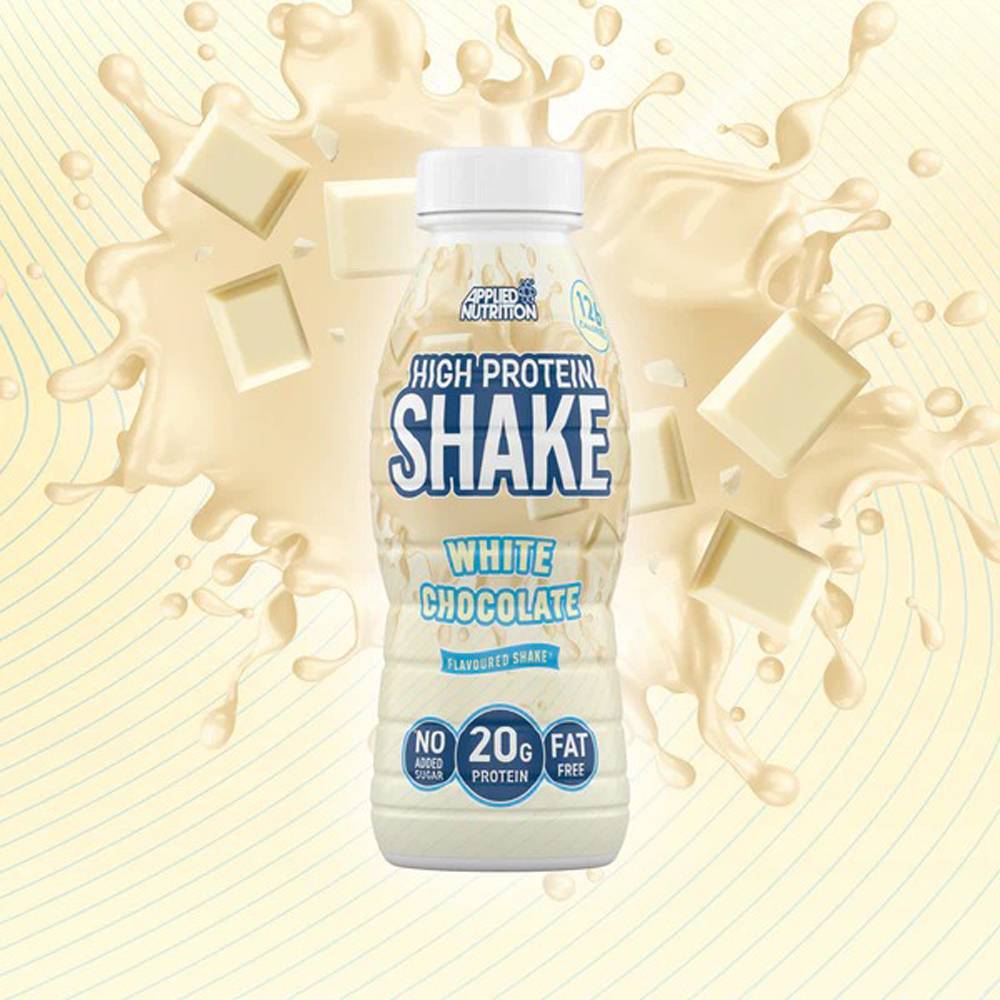  ابلايد نيوترشن هاي بروتين شيك (8 علب) - Applied Nutrition High Protein Shake 