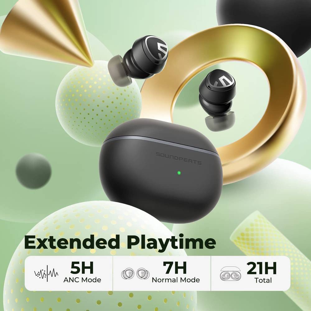 SoundPEATS Wireless Earbuds, Model Mini Pro
