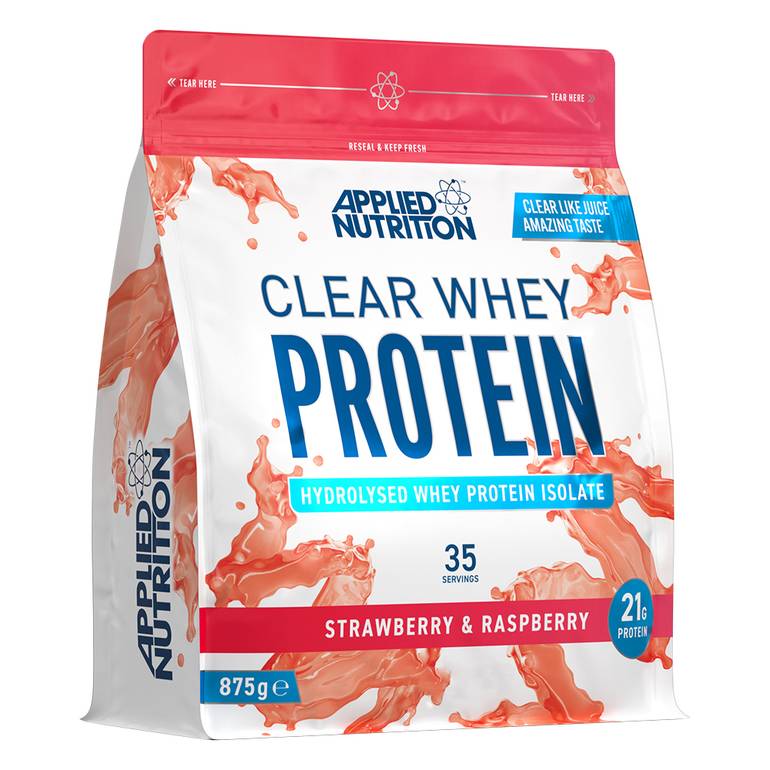 ابلايد نيوترشن كلير واي بروتين - Applied Nutrition Clear Whey Protein - 875 جم - الفراولة والتوت