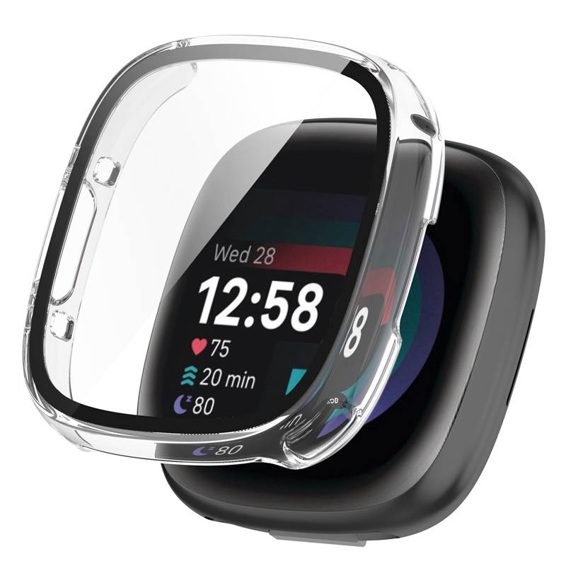 3 pcs Full Cover Case For Fitbit Versa 4/ Fitbit Sense 2