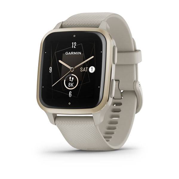 Garmin Smart Watch , Model Venu Sq 2 - Music Edition  Beige