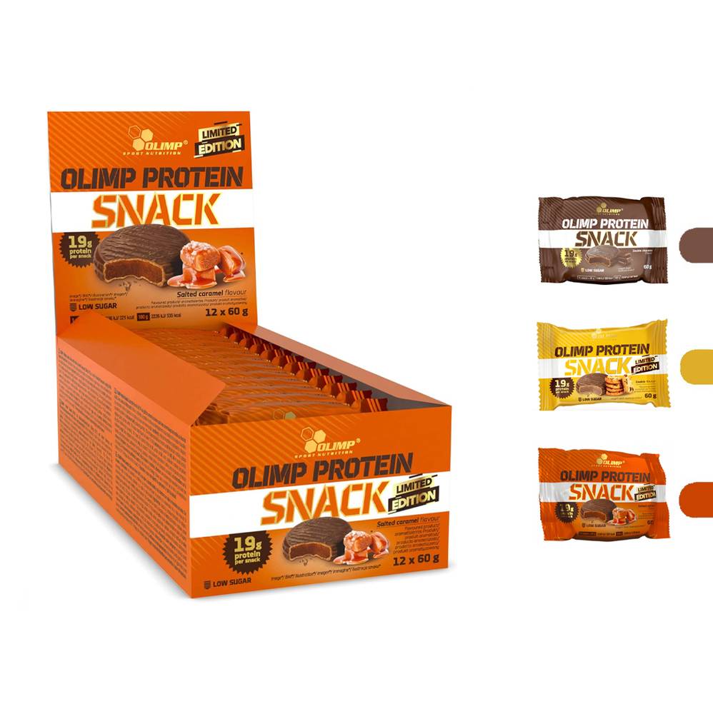 Olimp Sport Nutrition - Protein Snack (12 pieces)  Double Chocolate