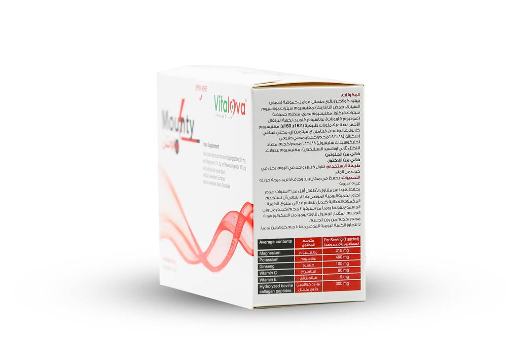 Mounty - Collagen Peptide Potassium (20 Sachets)