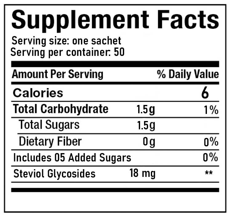 Healthy & Tasty - Healthy Sweet (50 packets)