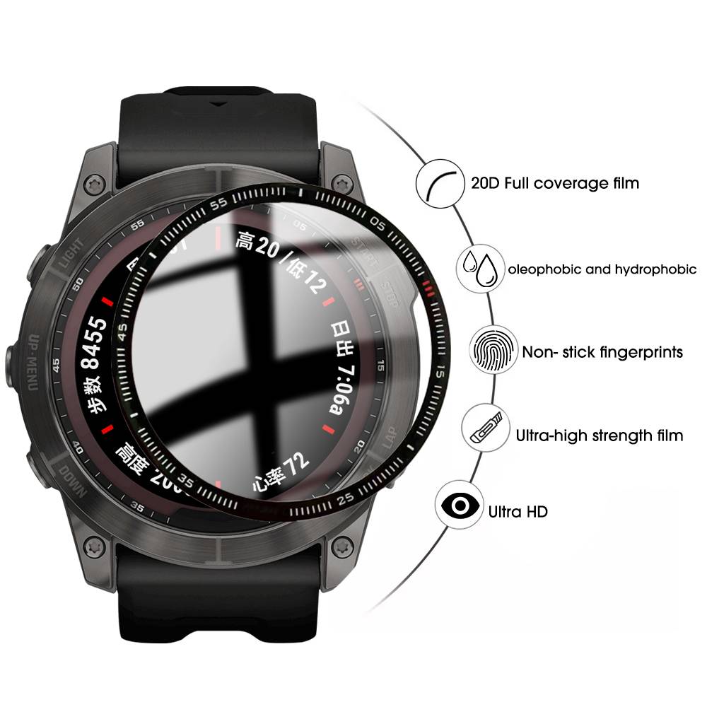 4pieces-screen protector for Garmin Fenix 7 Watches  7 (47mm)