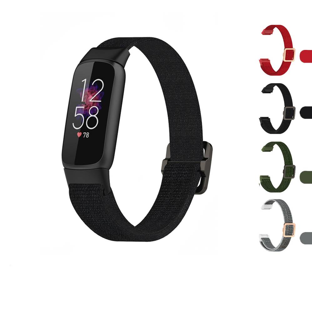 Nylon Replacement Band for Fitbit Luxe Watch  Green