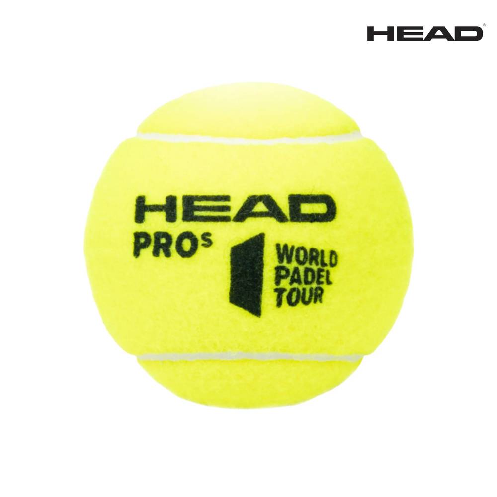 Head Sport - Padel Pro S Balls (Can of 3 balls)