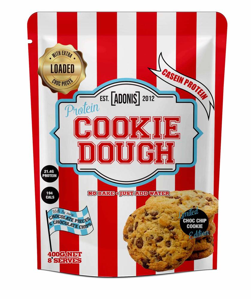 ادونيس -  بروتين كوكي دو (400 جم) - Adonis Protein Cookie Dough 