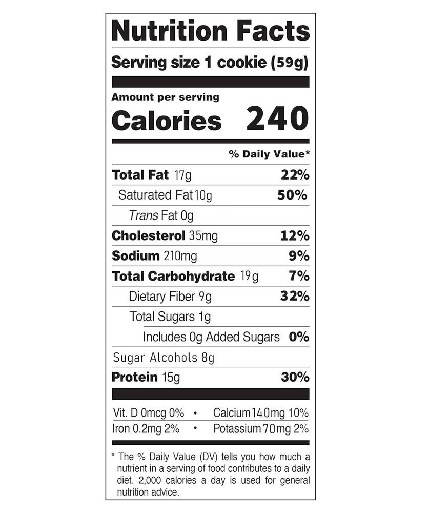  كويست نيوتريشن - كوكيز بروتين (12 عبوة) - Quest Nutrition Protein Cookie 