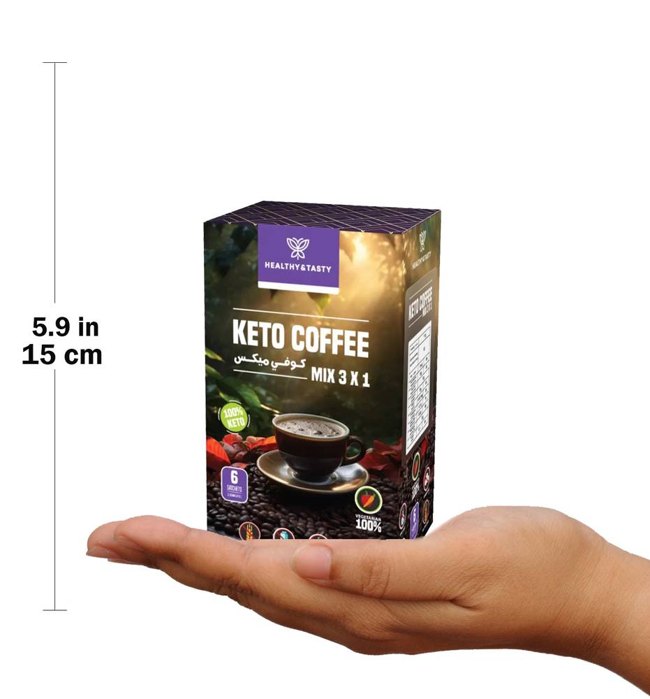 Healthy & Tasty - Keto Coffee (6 Sachets)