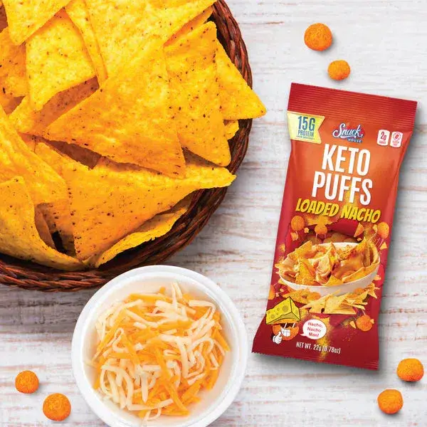 Snack House - Keto Cereal Healthy Breakfast (8 pieces)  Nacho Cheese