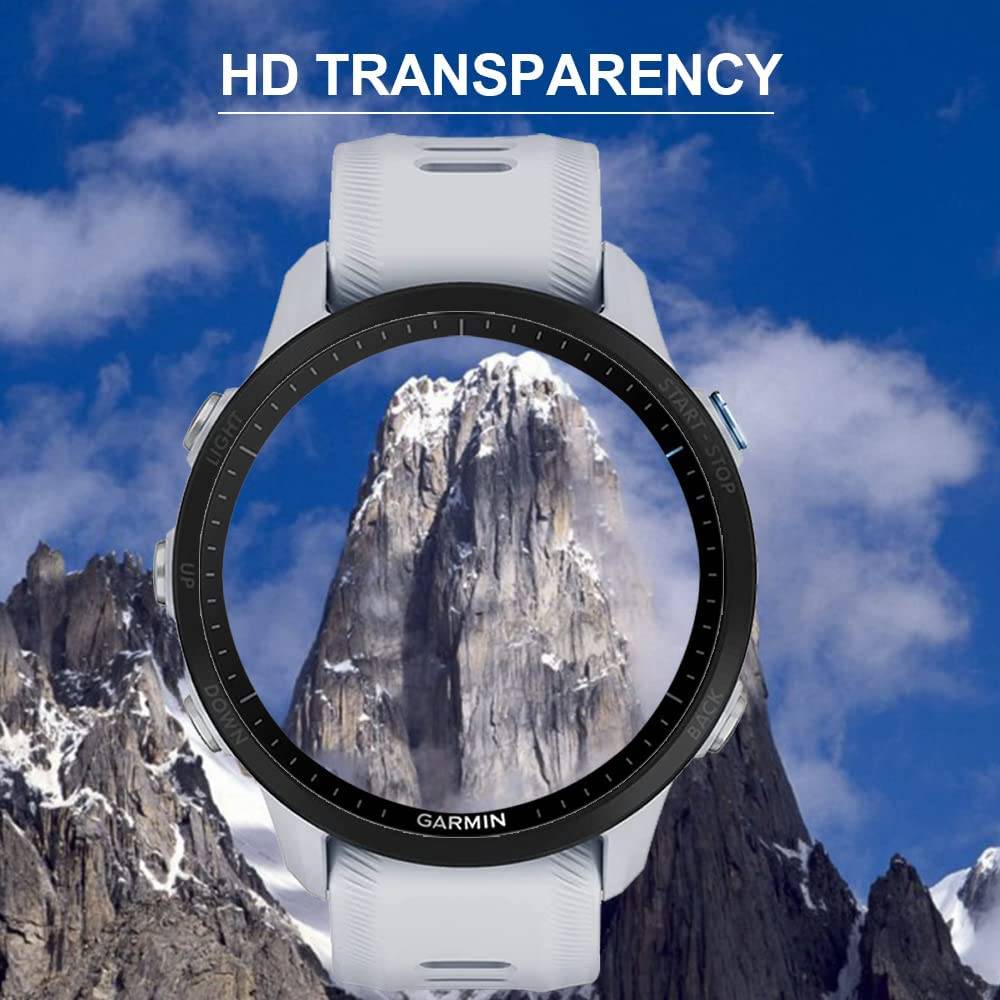 4 Pieces - 3D Screen Protector For Garmin Forerunner 955 / Forerunner 965
