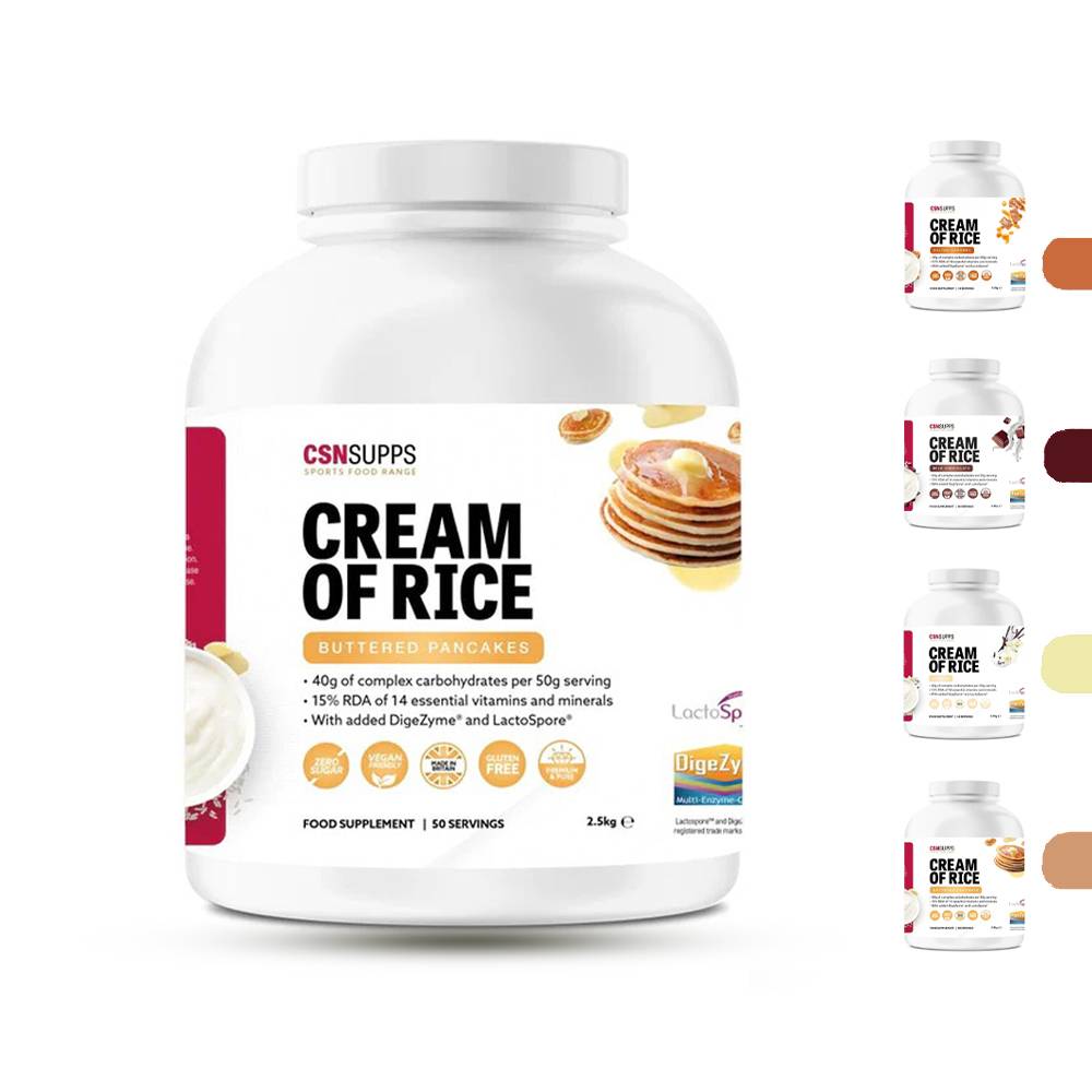 CSN Supplements - Cream Of Rice (50 Servings)  Vanilla