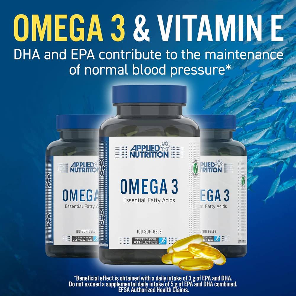 Applied Nutrition - Omega 3 (100 Capsules)