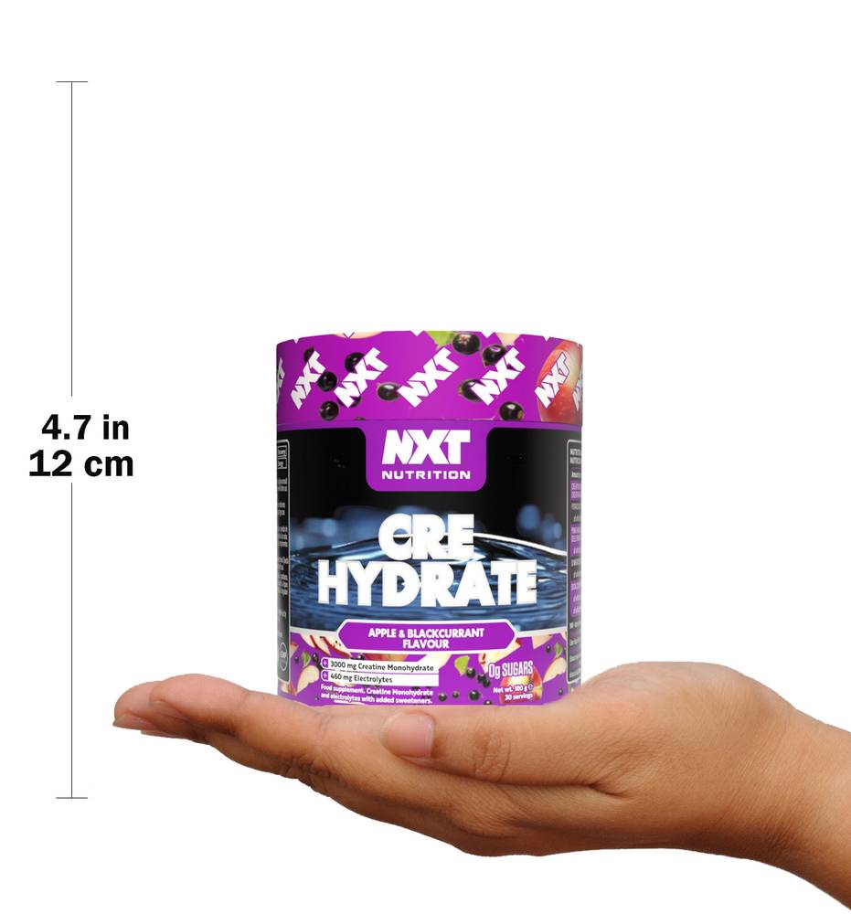 NXT Nutrition - Pure Creatine Hydrate with Electrolytes (180g)  Unflavored