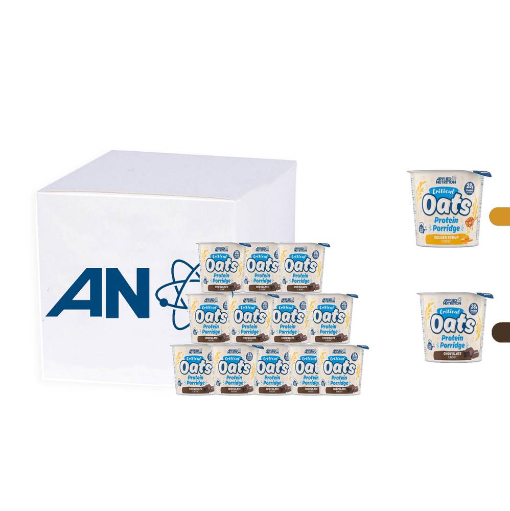 Applied Nutrition - Critical Oats Protein Porridge (Box Of 12)  Chocolate