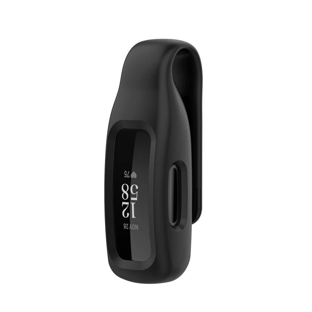 Silicone Clip Holder For Fitbit Inspire 2 / Fitbit Ace 3 , (Pack of 2)  Red / lavendor