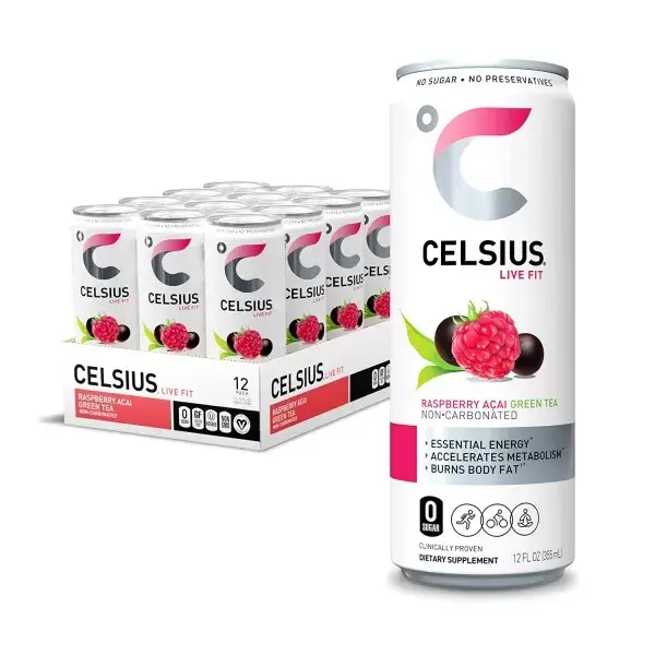 Celsius - Energy Drink and Fat Burning Sparkling (12 Pack)  Cola